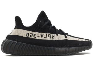 Yeezy 350 V2 - Core Black White [High Quality Boost] - Image 2