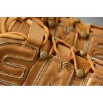 SUPREME X NIKE AIR MORE UPTEMPO metallic gold white 902290-700 - Image 6