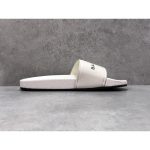 Balenciaga Piscine Flat Sandals White Black - Image 3