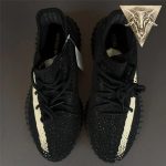 Yeezy 350 V2 - Core Black White [High Quality Boost] - Image 9