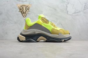 Balenciaga Triple S Trainer Yellow - Image 4