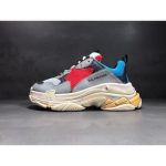 LX Batch Balenciaga Triple-S Blue Red Grey