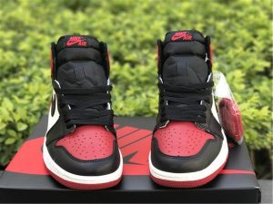 Air Jordan 1 Retro High OG Bred Toe - Image 9