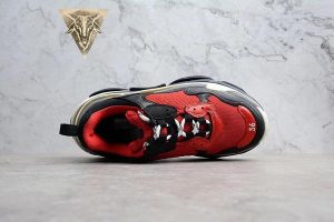 Balenciaga Triple S Red Black - Image 5