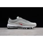 Nike Air Max 97 OG QS "Silver Bullet" 884421-001 METALLIC SILVER/VARSITY RED-WHITE-BLACK - Image 3