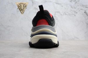 Balenciaga Triple S Red Black - Image 7