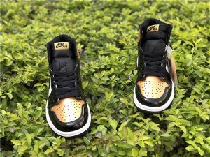 Air Jordan 1 Retro High OG NRG Gold Toe - Image 3
