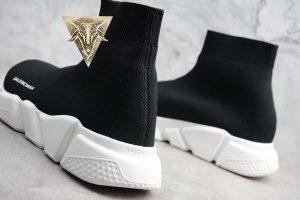 Balenciaga Speed Trainer Mid White Black - Image 14