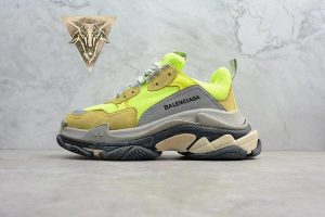 Balenciaga Triple S Trainer Yellow - Image 3