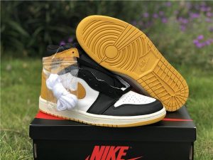 Air Jordan 1 Retro High OG Yellow Ochre - Image 6