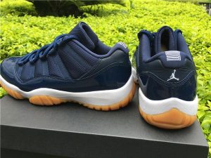 Jordan 11 Retro Low - Midnight Navy - Image 11