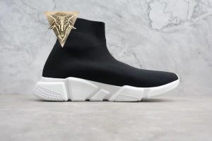 Balenciaga Speed Trainer Mid White Black - Image 18