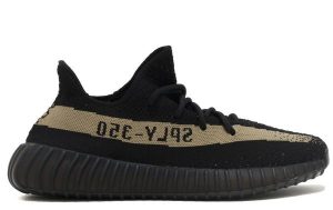 Yeezy 350 V2 - Core Black Green [High Quality Boost] - Image 2