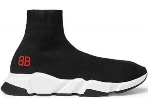 Balenciaga Speed Trainer - Mr. Porter (Black) - Image 2