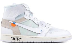 Off-White x Air Jordan 1 Retro High OG White 2018 - Image 2
