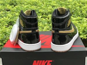 Air Jordan 1 Retro High OG Black Gold PL - Image 5