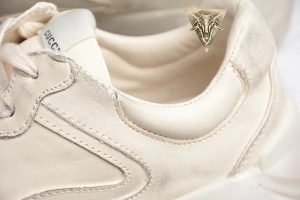 Gucci Rhyton Trainer - Cream - Image 9