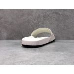 Balenciaga Piscine Flat Sandals White Black - Image 8