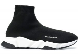 Balenciaga Speed Trainer Mid Black White