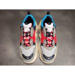 LX Batch Balenciaga Triple-S Blue Red Grey - Image 4