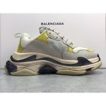 GT Batch Balenciaga Triple-S White Grey Yellow - Image 3