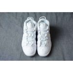NIKE AIR MORE UPTEMPO 'TRIPLE WHITE' MEN 921948-100 GS 415082-102 Size: 4y-13 - Image 5