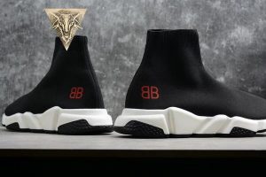 Balenciaga Speed Trainer - Mr. Porter (Black) - Image 11