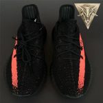 Yeezy 350 V2 - Core Black Red [High Quality Boost] - Image 8