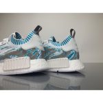 Adidasi NMD R1 x Sneakersnstuff Primeknit 'Datamosh' BB6364 - Image 6