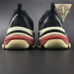 Balenciaga Triple S Trainer Black Red 2018 - Image 7