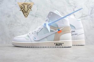 Off-White x Air Jordan 1 Retro High OG White 2018 - Image 3