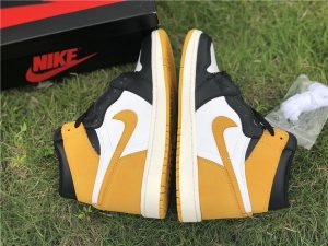 Air Jordan 1 Retro High OG Yellow Ochre - Image 8