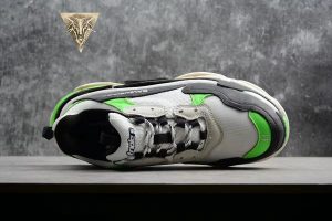 Balenciaga Triple S Trainer White Green Fluo - Image 5