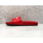 Balenciaga Piscine Flat Sandals Red Black