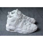 NIKE AIR MORE UPTEMPO 'TRIPLE WHITE' MEN 921948-100 GS 415082-102 Size: 4y-13 - Image 4