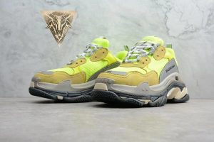 Balenciaga Triple S Trainer Yellow - Image 8