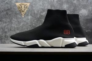Balenciaga Speed Trainer - Mr. Porter (Black) - Image 9