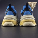 Balenciaga Triple S Trainer Blue Red - Image 7