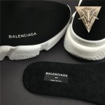 Balenciaga Speed Trainer Mid White Black - Image 8