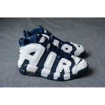Nike Air More Uptempo Olympic 2016 Retro White Midnight Navy 414962-104 GS & MEN Size: 4y-13 - Image 4