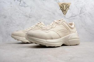 Gucci Rhyton Trainer - Cream - Image 8
