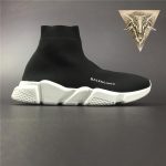 Balenciaga Speed Trainer Mid White Black - Image 3