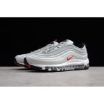 Nike Air Max 97 OG QS "Silver Bullet" 884421-001 METALLIC SILVER/VARSITY RED-WHITE-BLACK - Image 6