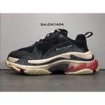 GT Batch Balenciaga Triple-S Black White Red