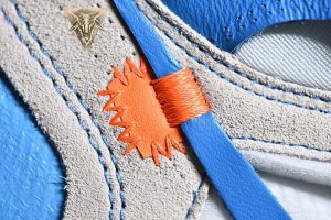 Off-White x Air Jordan 1 Retro High OG UNC - Image 16