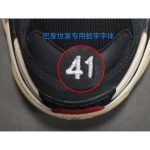 LX Batch Balenciaga Triple-S Black White Red - Image 18