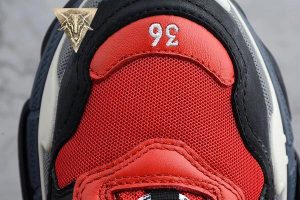 Balenciaga Triple S Red Black - Image 11