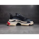 LX Batch Balenciaga Triple-S Black White Red - Image 3