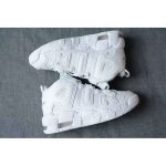 NIKE AIR MORE UPTEMPO 'TRIPLE WHITE' MEN 921948-100 GS 415082-102 Size: 4y-13 - Image 6