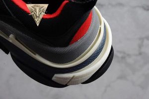 Balenciaga Triple S Red Black - Image 13